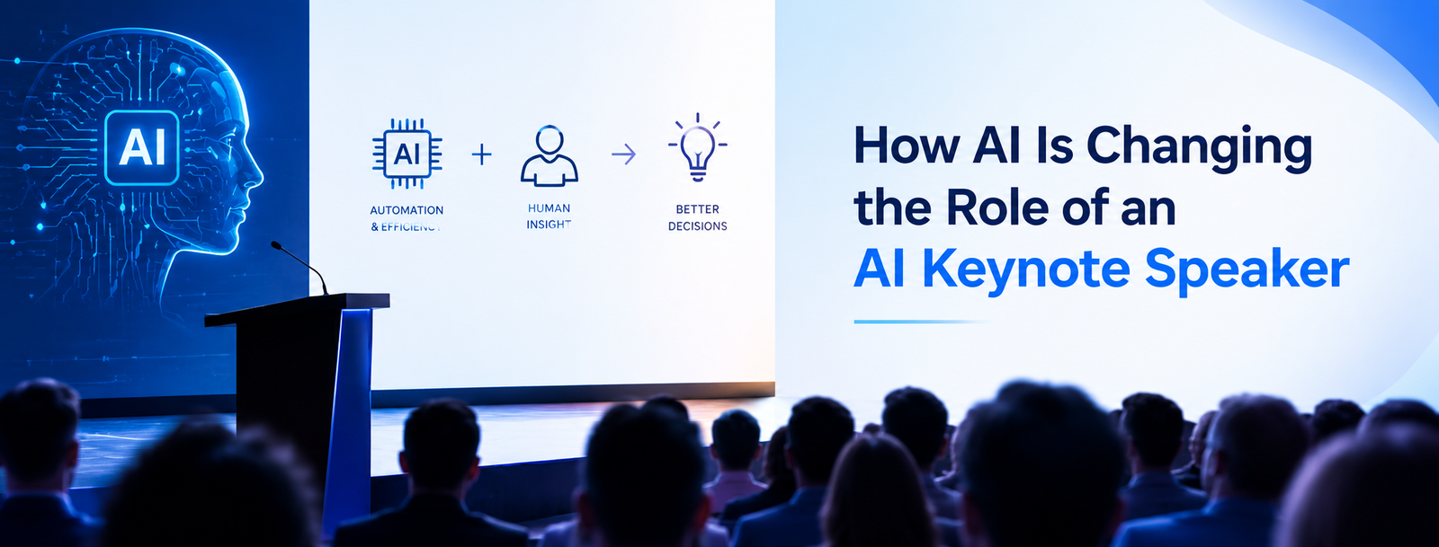 How AI Is Changing the Role of an AI Keynote Speaker